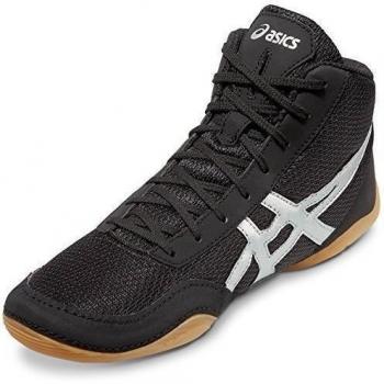 Asics boxeo y lucha libre zapatos Matflex 5, Unisex, Matflex 5, negro/plata, 39,5
