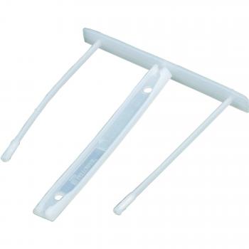 Bankers box 00895 clip para encuadernar 85 mm 100 reciclado 100 unidades color blanco