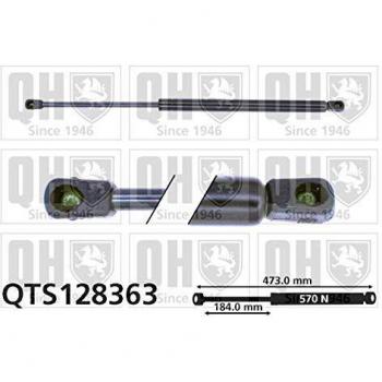 Amortiguador hidráulico de maletero QUINTON HAZELL QTS128363 para OPEL Astra H Caravan