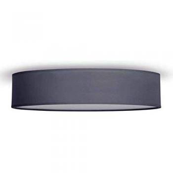 Plafón Smartwares Mia gris Ø 50 cm