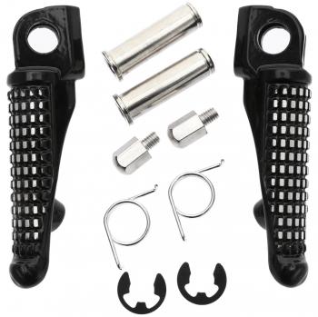 Apoya pies delanteros clavijas del pie para Kawasaki ZX-6R 03-13 Z750 Z750S 07-10