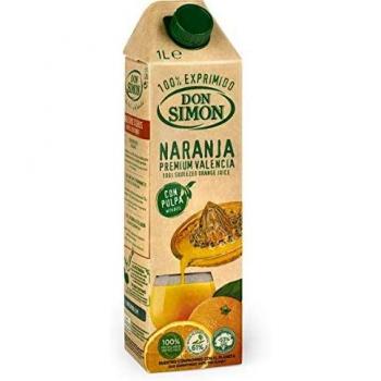 ZUMO DE NARANJA EXPRIMIDA 1L DON SIMON C 12 UND.