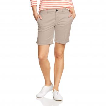 Tommy Hilfiger Hunter Bermuda, Pantalones Cortos para Mujer, Beige