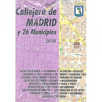 Callejero de Madrid y 26 municipios 2018