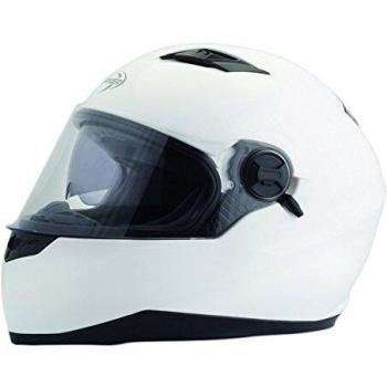 Stormer, casco integral moto Pusher white, S