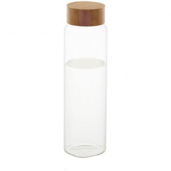 Botella de Agua de Vidrio con Tapa de Bambú Andrea House