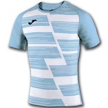 Joma Camiseta Haka - Camiseta, Hombre, Azul(Celeste)