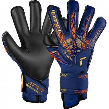 Reusch Attrakt Duo Evolution Guantes de Portero Talla 10.5 Azul/Oro