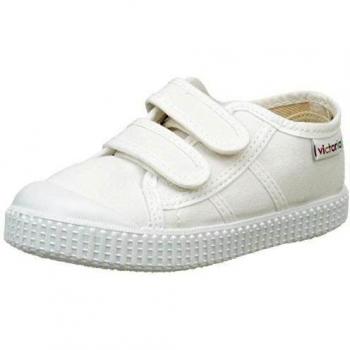 Victoria 1915 Children's Canvas Sneakers with Double Velcro Closure and Reinforced Toe