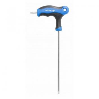 Llave Torx tipo T de 27 mm de diámetro Högert Technik - Llave de seguridad Torx, llave hexagonal de acero S2, resistente a la deformación y la abrasión