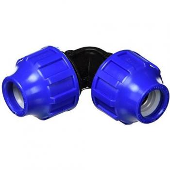 S&M 725715 Racor Codo 90º Igual 20 mm para tubería de Polietileno