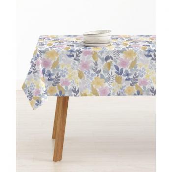 Mantel Resinado Antimanchas con Detalles Florales BL Belum