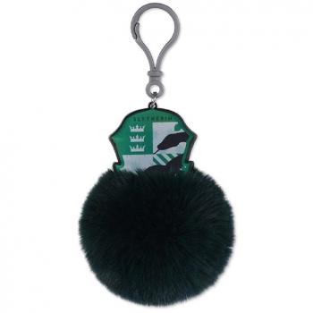 Llavero Pom Pom Harry Potter Escudo Slytherin