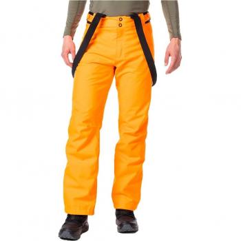 Pantalón de esquí Rossignol Ski Alpine amarillo sol para hombre, talla S