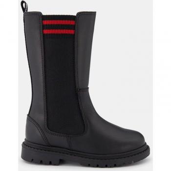 Botas Niña Pablosky de Piel+Textil técnico Negro 414610