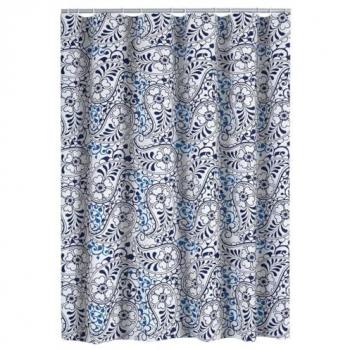 Cortina de ducha RIDDER Oriental 180x200 cm, resistente al agua, alta resistencia a la abrasión, estampado vibrante, práctica