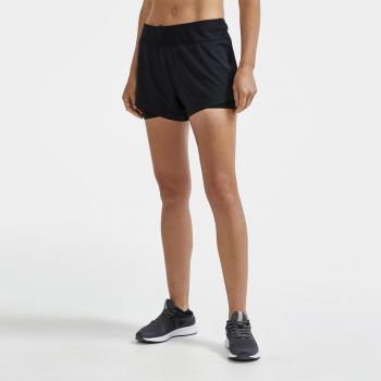 Craft ADV Essence 2in1 Running Shorts Women - Black - Size: Medium