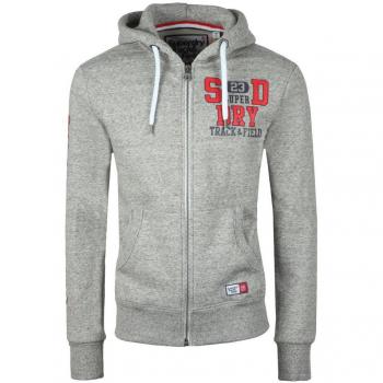 'Superdry – Sudadera Trackster , color mittelgrau