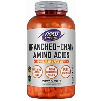 NOW Foods BCAA - Branched Chain Amino Acids - 240 Capsules