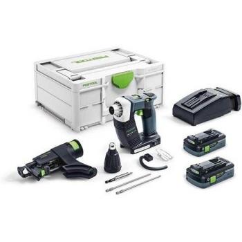 Festool Atornillador de construcción en seco a batería DWC 18-4500 HPC 4,0 I-Plus DURADRIVE
