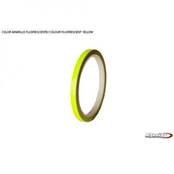 PUIG - 2568G : Strip tirillas Cintas Aros Adhesivos Llantas Moto Fluorescente 6 Metros