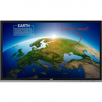 BenQ Monitor RP653, 65'', 20p Touch, Android OS, EZ Write, NFC Pen
