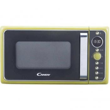 Microondas Candy Divo G25CG con Grill, 25L, 900W, Superficie Plana, Verde