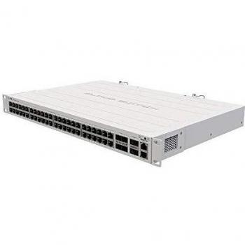 MikroTik CRS354-48G-4S+2Q+RM Managed L2 Gigabit Ethernet Switch with 48 Ports, 4 SFP+, and 2 QSFP+