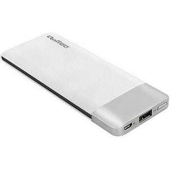 Qoltec 51999 mobile Power Bank 6000 mAh Micro USB color blanco