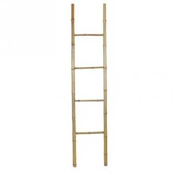 Perchero de Pie Romimex Natural Bambú Escalera 40 x 150 x 3 cm