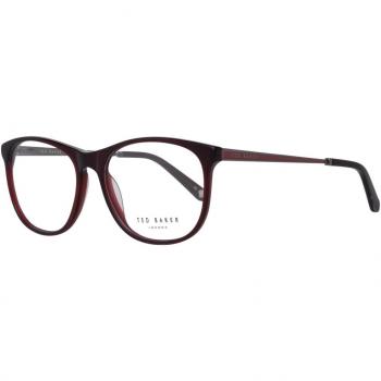 Ted Baker Oval Unisex Burgundy Prescription Glasses TB 8191 54mm