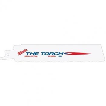 Milwaukee The Torch 9 in. Bi-Metal Reciprocating Saw Blade 14 TPI 5 pk