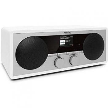 TechniSat DigitRadio 451 CD IR - Radio Internet DAB+, FM, Bluetooth, USB, Wi-Fi, CD-Player, 30W, Blanco