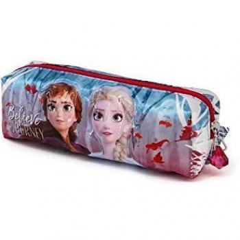 Karactermania Frozen Believe - Estuche Portatodo Cuadrado, Multicolor