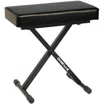 Quik Lok BX/718 Deluxe Bench with Extra-Thick Padded Seat - 30X30