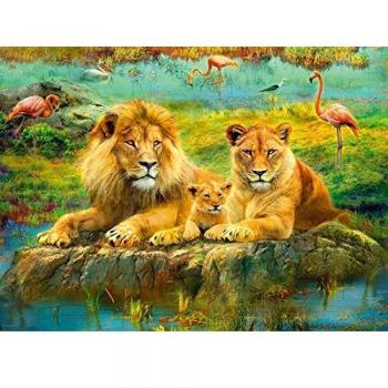 500-Piece Lions in the Savannah Puzzle