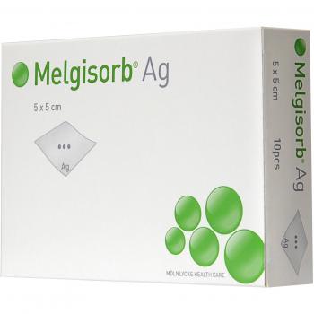 Melgisorb Ag Apósito 10x10cm 10uds