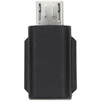 Adaptador Conector de Plástico Negro Tipo C Micro USB de Fácil Instalación para Smartphone, Transferencia de Datos de Alta Velocidad para DJI OSMO Pocket