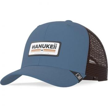 Gorra HANUKEII Barefoot Blue/Brown con diseño moderno, ajuste cómodo, material ligero y transpirable, ideal para actividades al aire libre