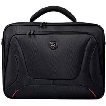 Port Designs Courchevel Clamshell Laptop/Notebook/Chromebook Professional Business Briefcase Sleeve Bag for 17.3 inch Windows/Macbook Student/Work Laptops - Black