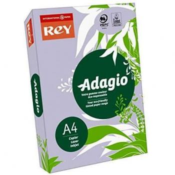 Rey® ADAGIO, papel reprográfico, gliccina, 80 g, A4, PEFCTM, recoge 500 hojas