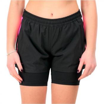 Pantalón de pádel Puma Individual Padel 2in Negro Mujer - Diseño ligero, tejido transpirable, cintura elástica con cordón ajustable, tecnología de secado rápido, ideal para deportes y actividades al aire libre
