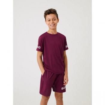 Björn Borg Borg T-shirt Red, Size 134-140