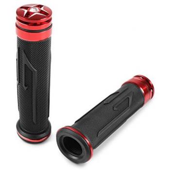 Puños Manillar para Honda CBR 600 F/Sporot Motea 7X Rojo