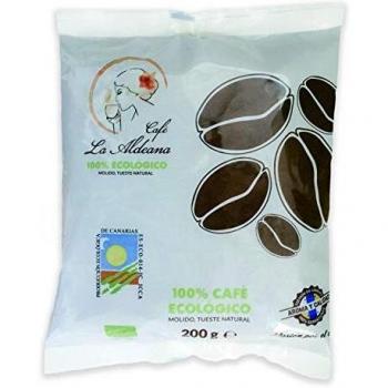 2 Paquetes Café Molido Natural 100% ecológico 200 gramos