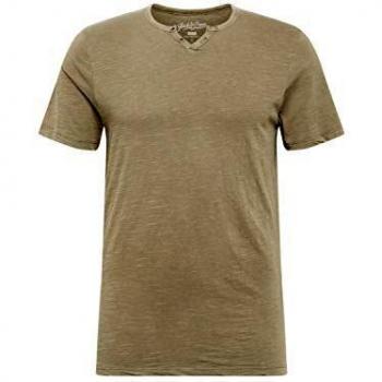 Jack & Jones Slim Fit Split Neck T-Shirt