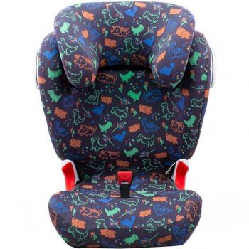 Funda para silla de coche Jyoko compatible con Britax Römer Kidfix II XP SICT - Protección óptima, diseño Happy Dino