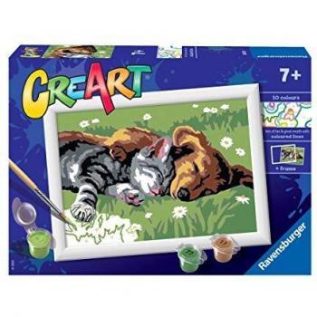 CreArt Sleeping Cats And Dogs - Painting Kit