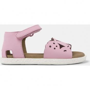CAMPER Twins - Sandals for First Walkers - Pink, Size 25, Smooth Leather