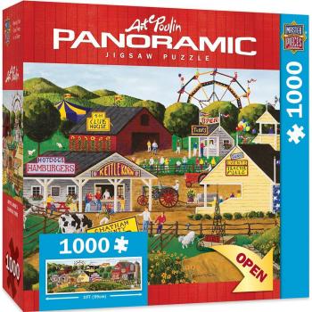 MasterPieces 71728 - Rompecabezas Art Poulin: El Carnaval de Apple Annie - 1000 piezas